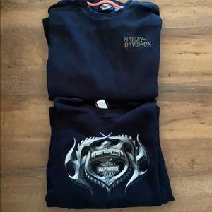 Men’s Harley Davidson shirts (2)